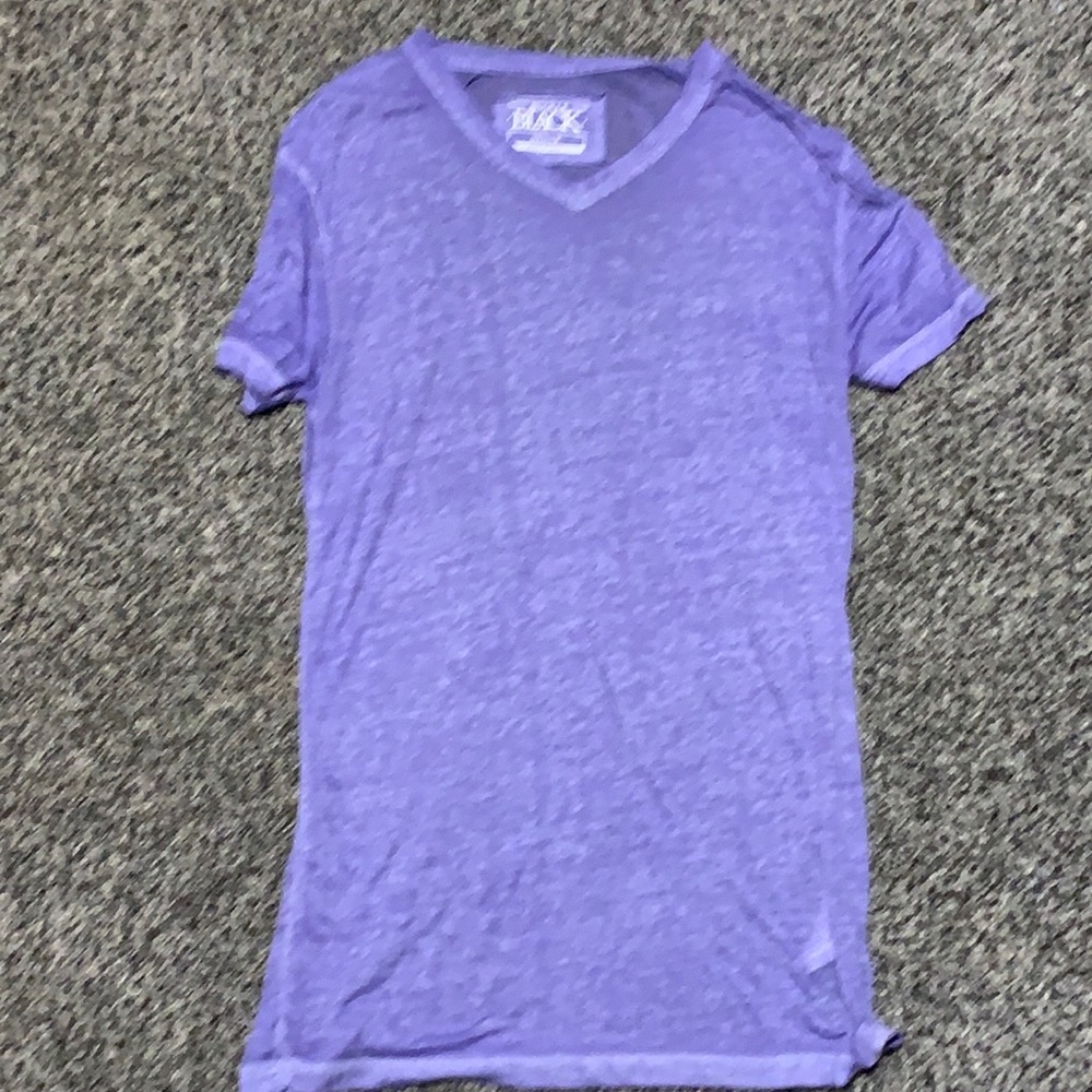Buckle Black V-Neck Tee Shirt